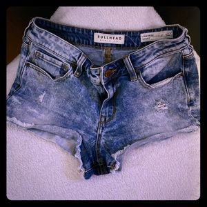 Denim shorts